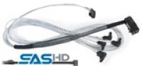 Adaptec SAS HD SFF-8643 to 7pin SATA SB ���󥰥� 2279900-R 80cm