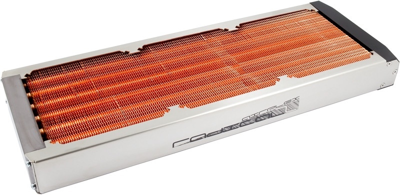 aquacomputer airplex radical 2/360, copper fins