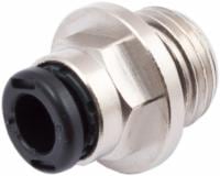 aquacomputer Push-in connector for 6 mm hoses, G 1/4 thread