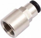 aquacomputer Push-in connector for 6 mm hoses, G1/4 inner