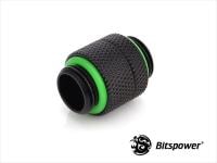Bitspower G1/4" Matt Black Rotary G1/4" Extender