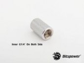 Bitspower SS Dual IG1/4 Extender-30MM