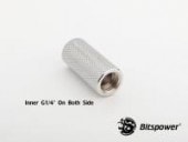 Bitspower SS Dual IG1/4 Extender-40MM