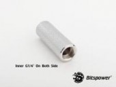 Bitspower SS Dual IG1/4 Extender-50MM