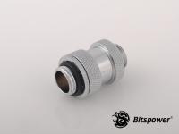 Bitspower SS Dual G1/4" Adjustable Aqua Link Pipe I