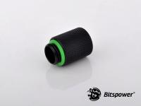 Bitspower G1/4 Matt Black IG1/4" Extender-20mm