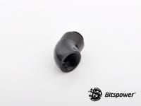 Bitspower G1/4 Matt Black Rotary 60-Degree IG1/4 Extender