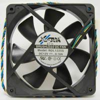 XINRUILIAN X-FAN  RDL1225S-PWM  120x25mm 1700rpmPWMե