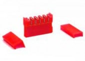 mod/smart Serial SATA EZ Crimp 90 Connector-UV Red Pass-Through