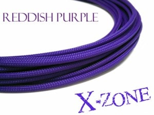 X-ZONE CABLE SLEEVE 4mm REDDISH PURPLE