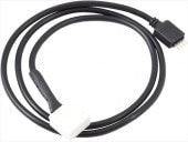 aquacomputer Connector for IP65 RGB LED strips, black, 70 cm