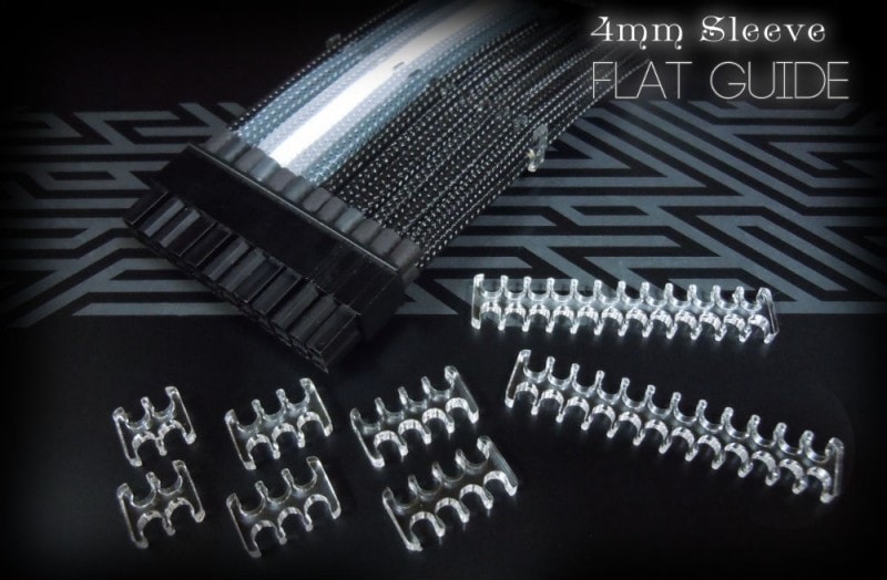 X-ZONE 4mm SLEEVE FLAT GUIDE 4pin