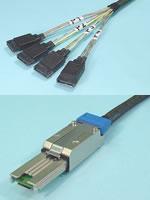 CS Electronics iSAS-7P88-UR/3m 3m 7pin SATA to SFF-8088