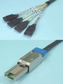 CS Electronics iSAS-7P88-UR/3m 3m 7pin SATA to SFF-8088