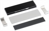 aquacomputer kryoM.2 micro passive heat sink for M.2 2280 SSD