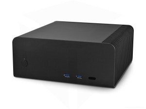 STREACOM FC8 Alpha Fanless Chassis -No Optical Slot- ֥å (ST-FC8B-ALPHA)