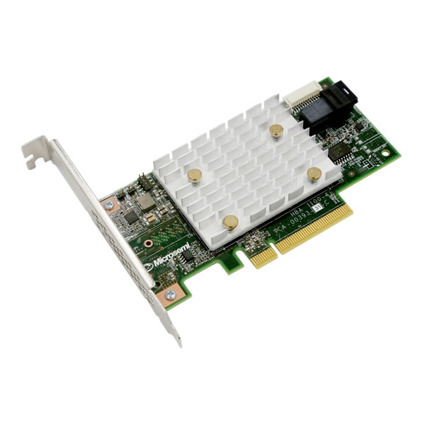 Adaptec HBA 1100-4L 拡張カード Adaptec HBA1100-4i 2293400-R 内4ポート 12Gb/s PCIe3.0 | ストレージ
