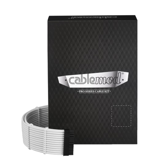 CableMod PRO ModMesh C-Series AXi, HXi & RM Cable Kit - WHITE (CM-PCSI-FKIT-NKW-R)