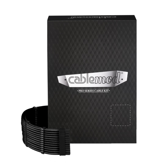 CableMod PRO ModMesh C-Series RMi & RMx Cable Kit - BLACK (CM-PCSR-FKIT-NKK-R)