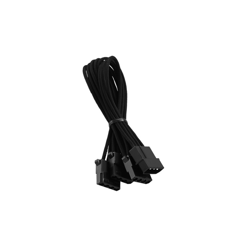 CableMod ModFlex Molex to 3 x Molex Adapter 30cm BLACK (CM-CAB-M3M-60KK-R)