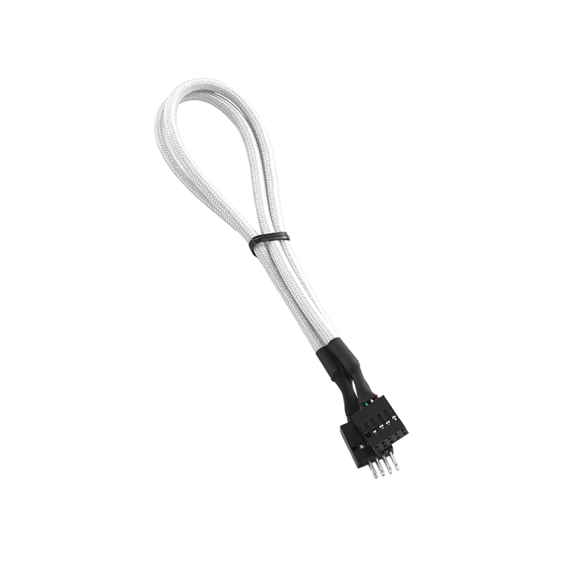 CableMod ModFlex Internal USB 30cm - WHITE (CM-CAB-IUSB-30KW-R)