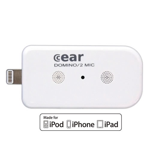 cear「DOMINO 2MIC」 iOS専用Stereo Smart Microphone | オーディオ