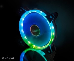 akasa VEGAS AR7 Addressable RGB LED cooling fan