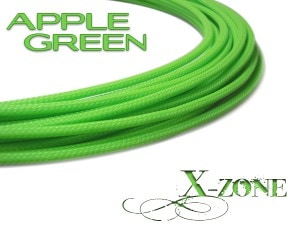 X-ZONE CABLE SLEEVE 4mm APPLE GREEN