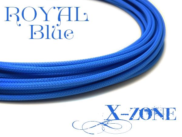 X-ZONE CABLE SLEEVE 4mm ROYAL Blue