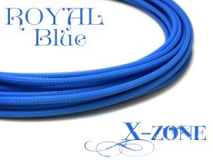X-ZONE CABLE SLEEVE 4mm ROYAL Blue