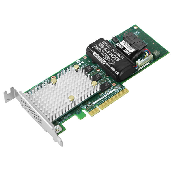 Adaptec SmartRAID3162-8i with maxCache 4.0 2299800-R ��8�ݡ��� 12Gb/s PCIe3.0
