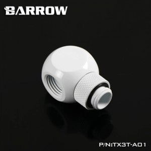 BARROW Rotary Metalic Cube Tee - 3Way White