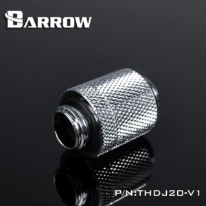 BARROW Minor Adjustment Set - 20mm(Male To Male) Shiny silver