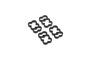 ACool Eiskamm Alu X6 - 4mm black - 4 pcs