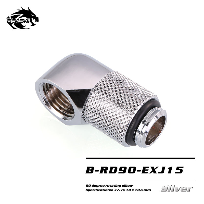 Bykski B-RD90-EXJ Fine 90 degree rotary extension elbow Cooling