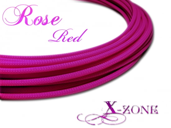 X-ZONE CABLE SLEEVE 4mm Rose Red