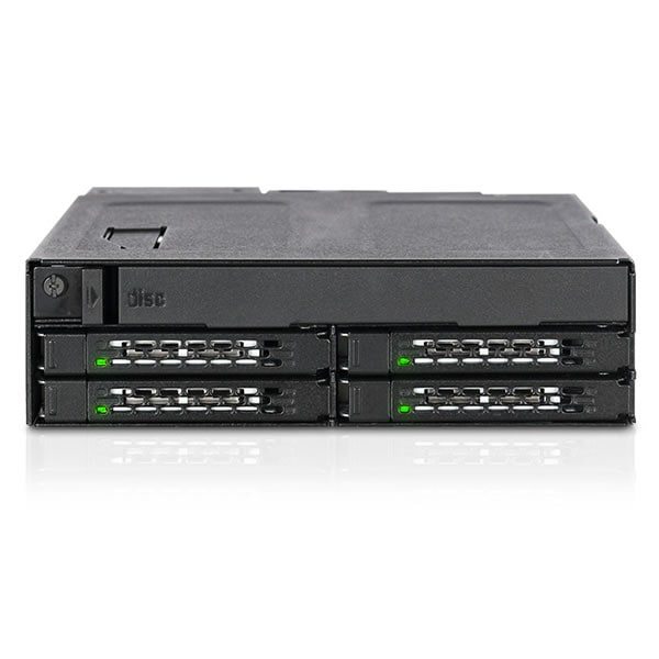 Tougharmor Mb604spo B 2 5インチhdd4台 スリム光学ドライブ 5インチベイ用 Icydock ストレージ ハードディスクケース リムーバブル ベイ 4台以上 Oliospec