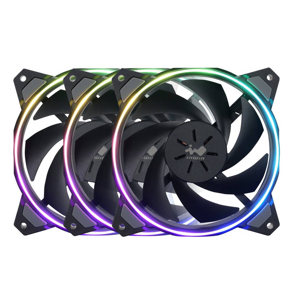 inwin SIRIUS LOOP ASL120 mm ARGBファン 自作PC ゲーミング】IN WIN 120mm ケースファン Sirius Loop ASL120