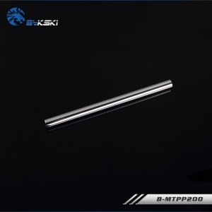 Bykski B-MTPP Hyun Silver Fine (12X14) metal water pipe 200mm