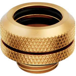 CORSAIR䥹ڥ륻ۡڤ󤻡 CORSAIR Hydro X Series XF Hardline 14mm OD Fitting Four Pack - Gold