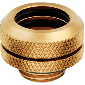 CORSAIR Hydro X Series XF Hardline 14mm OD Fitting Four Pack - Gold