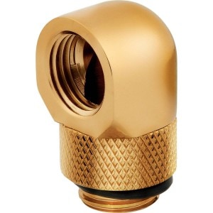 CORSAIR䥹ڥ륻ۡڤ󤻡 CORSAIR Hydro X Series 90 Rotary Adapter Twin Pack - Gold