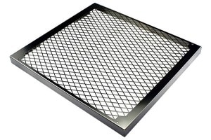 Watercool MO-RA3 420 radiator grill Rhombus stainless steel