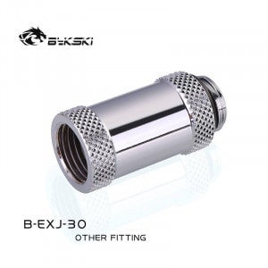 Bykski B-EXJ-30 Male To Female Extender - 30mm silver