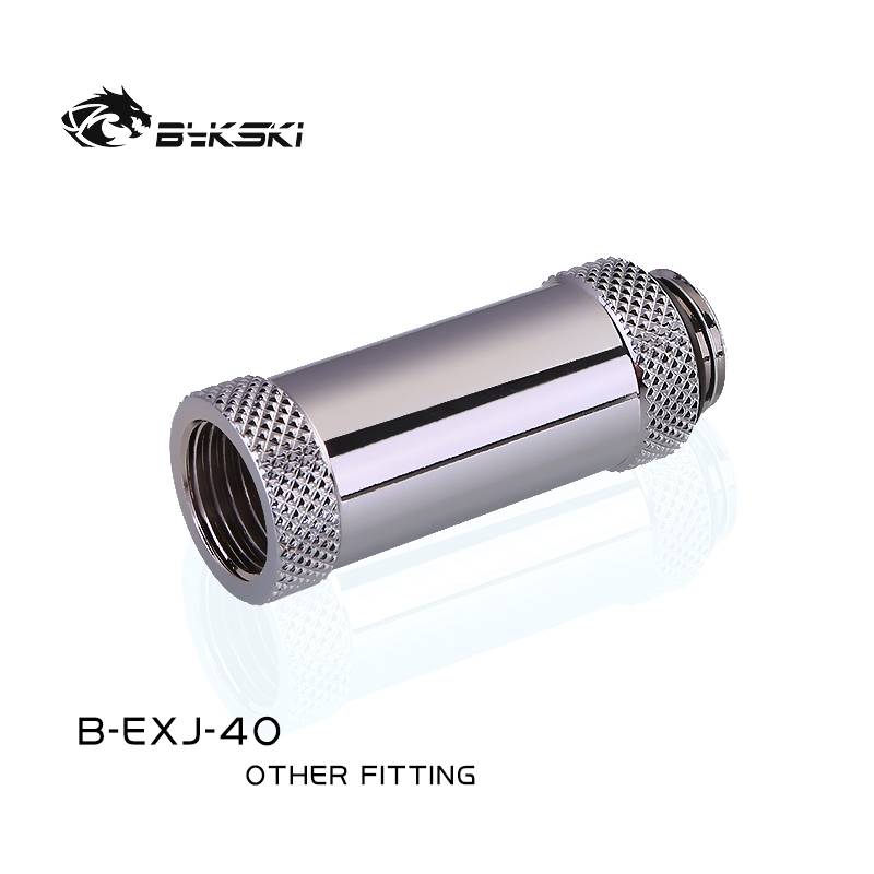 Bykski B-EXJ-40 Male To Female Extender - 40mm silver