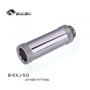 Bykski B-EXJ-50 Male To Female Extender - 50mm silver