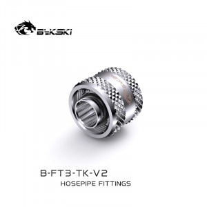 Bykski Flex 10mm ID x 16mm OD Fitting - Silver