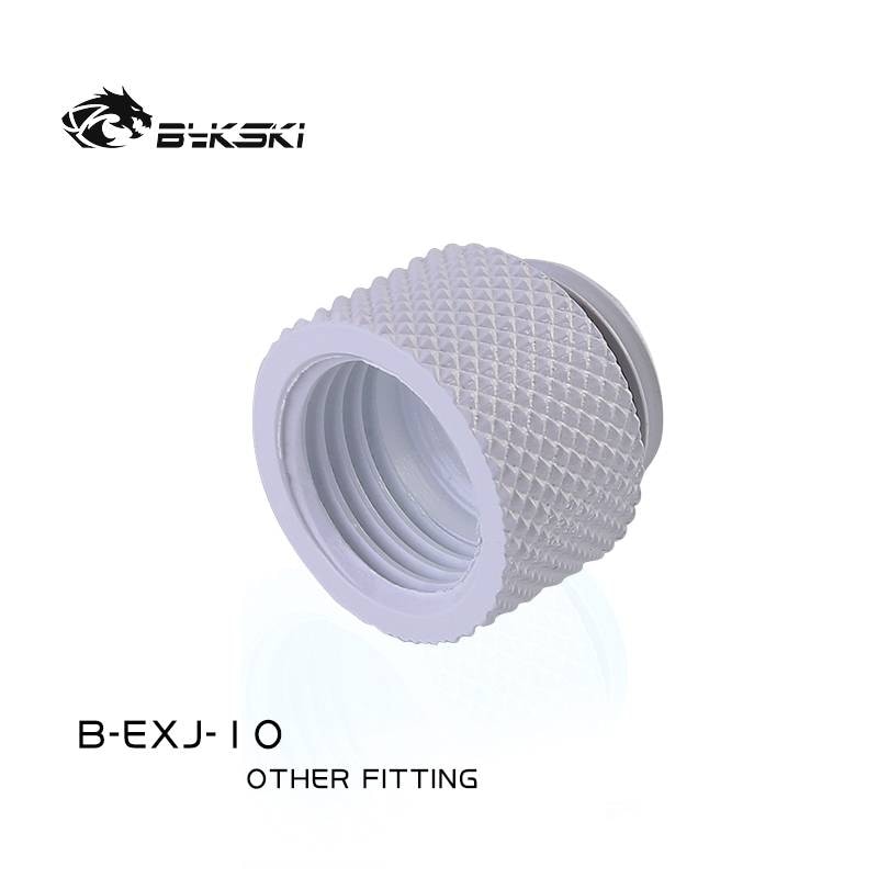Bykski B-EXJ-10 Male To Female Extender - 10mm white