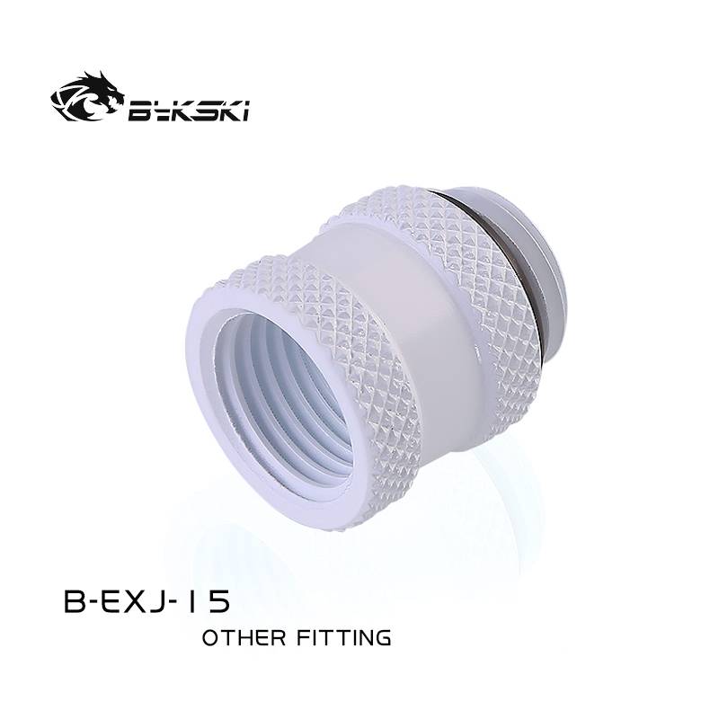 Bykski B-EXJ-15 Male To Female Extender - 15mm white