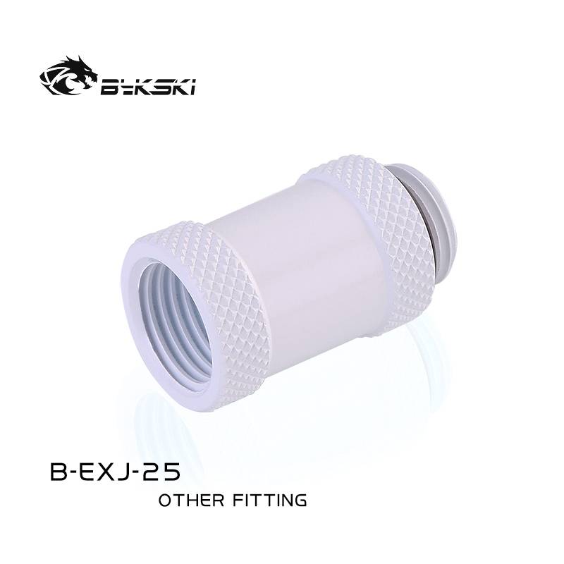 Bykski B-EXJ-25 Male To Female Extender - 25mm white